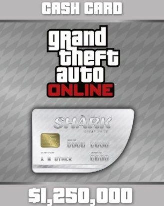 GTA V 5: Great White Shark Cash Card PC