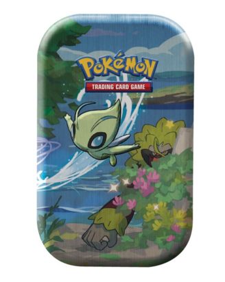 Pokémon TCG: Shining Fates Mini Tin Celebi & Shiny Rillaboom