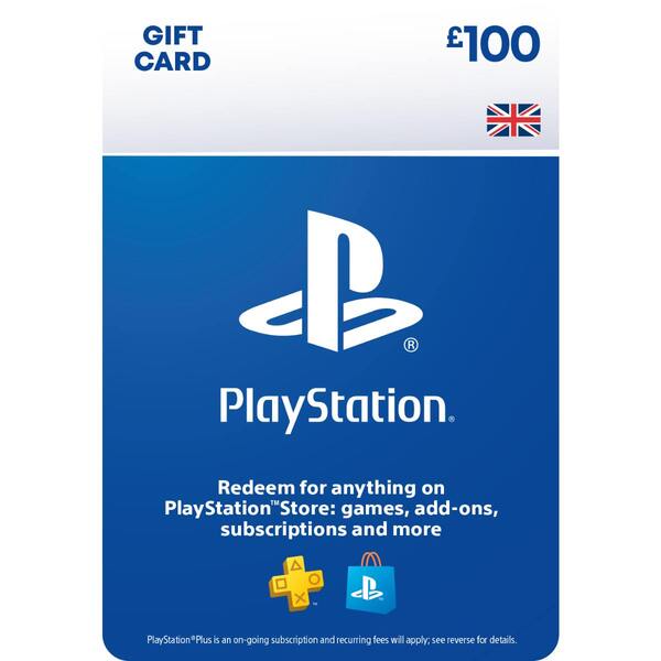 PlayStation PSN Gift Card £100