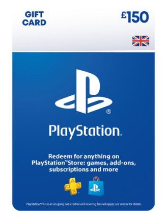 PlayStation PSN Gift Card £150