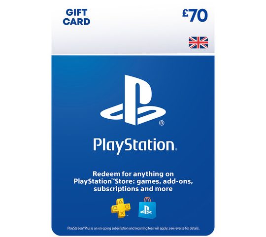 PlayStation PSN Gift Card £70