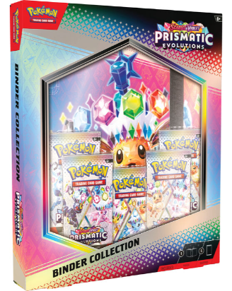 Pokémon Prismatic Evolutions Binder Collection