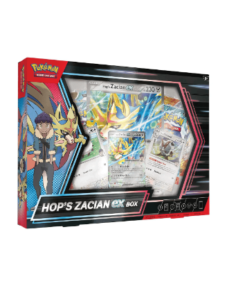 Pokémon Hops Zacian ex Box