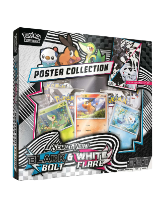 Pokémon Black Bolt & White Flare Unova Poster Collection
