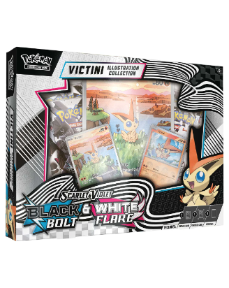 Pokémon Black Bolt & White Flare Unova Victini Illustration Collection
