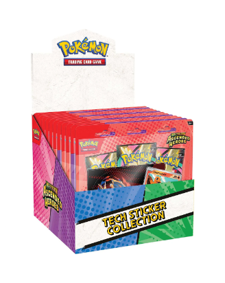 Pokémon Mega Evolution Ascended Heroes Tech Sticker Collection